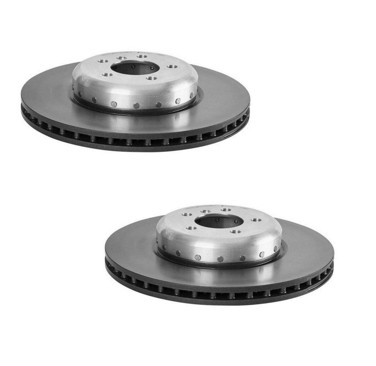 Brembo Brake Pads and Rotors Kit - Front and Rear (370mm/345mm) (Ceramic)